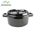 Mini marmite pour batterie de cuisine en fonte, mini-casseroles en émail en fonte, outils de cuisine